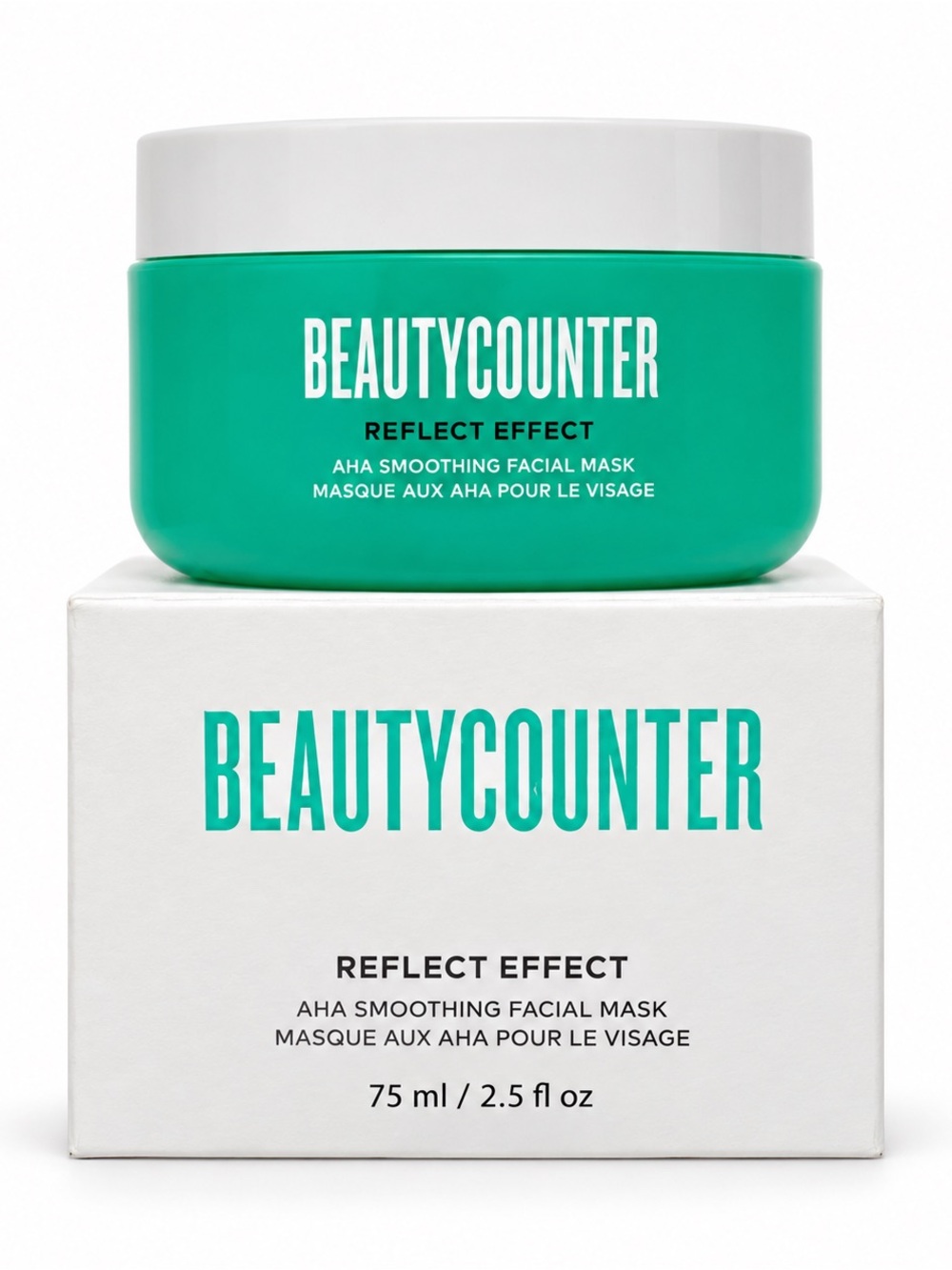NIB Beautycounter Reflect Effect AHA Smoothing Facial Mask 75 ml / 2.5 fl oz